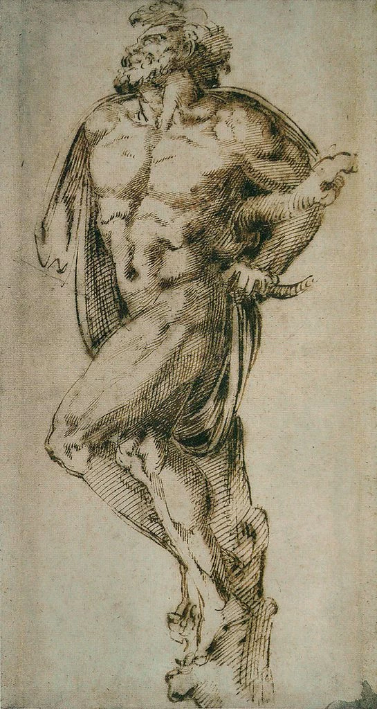 Studio di ladrone crocifisso - Musée des Beaux, Arts de Marseille